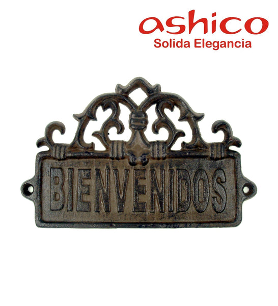 Signo Bienvenidos Ashico