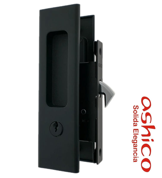 Cerradura de Closet Cuadrada Negro