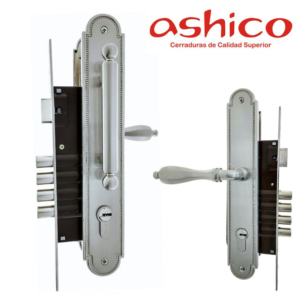 Imperio Cerradura Ashico Níquel Satin
